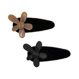 [SET] Daisy Velvet Hairpin