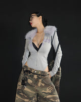 [UNISEX] Camo Military Rope Cargo Backpack