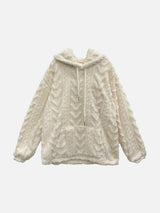 Coco Fleece Twist Hoodie (3c)