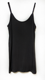 (BASIC ITEM/BEST VALUE) STRETCHY SNUG BASIC EFFORTLESS CHIC LOOSE-FIT STRAP TANK - 4 COLOR
