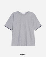 ニアレイヤードショートスリーブTシャツ