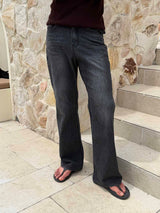 Stone washing cool ever flare pants(3color)