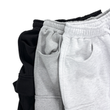 rugged fleece big balloon pants