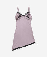 Rose Lace Slip Dress #Smoke