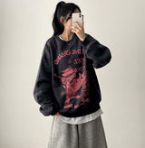 ギターキャットスウェットシャツ [Fleece]