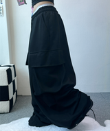 OVER-WIDE CARGO PANTS