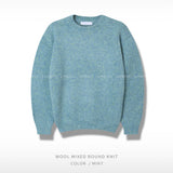 Liu Overfit Wool Mix Round Knit