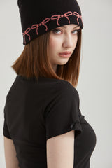 PETITE RIBBON T-SHIRT