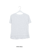 Siana Frill Dot Short Sleeve Tee