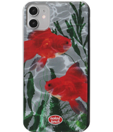 Fish Bowl Jelly Hard Case(White)