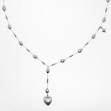 antique love necklace
