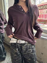 [Unisex] リラックスゴルジフードスリーブ(4color)