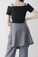 ロゼルUネッククロップTシャツ