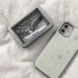Light and stars white Teen Case Iron Multipurpose Storage Box