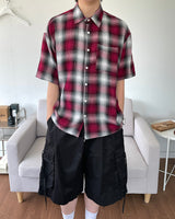 Shunut Checkered Short-Sleeved Shirt