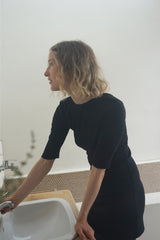  Lace secret dress [BLACK]