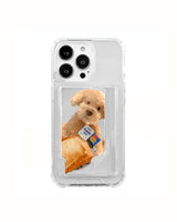 [Card Jell hard case] ブレックファストウィズパピー