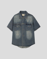 Weather Half Denim Jacket