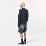 クロップTシャツ BLACK