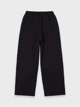 PIPING TRACK PANTS - BLACK