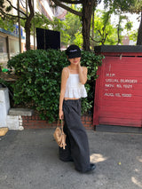 Taupe Wide Pants