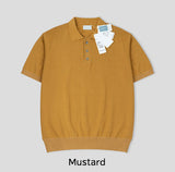 Palette Soft Collar Short Sleeve Knit