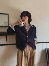 ロシンカシミアニットカーディガン
