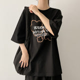After Cloud Print Short Sleeve T-shirt