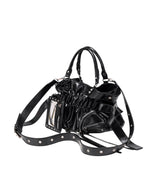 Luxury chain quilted bucket bag