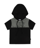 [NF] SOFT BASIC HALF ZIP-UP HOODIE_(BLACK)_F24QB274