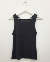 シルクウール クルーネック ノースリーブ (5color)