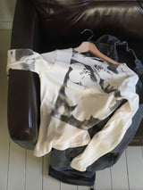 フラワータトゥーTシャツ