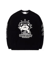 GB Cat of Liberty Jacquard Sweater (Black)