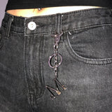 DUELLA METAL LOGO KEY RING UNISEX