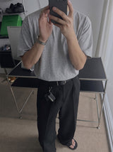 [A-T0147] スペシャルベーシック半袖Tシャツ (6色)