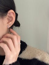 [3 color] ハートピアス / 2 sizes / ミニデイリーシンプルポイント