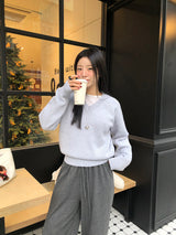 [MADE] ENTOL VELOUR WIDE PANTS
