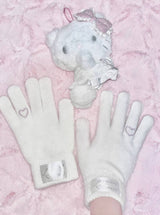 princess house 手袋 - white