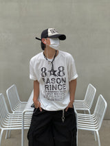 Double Eight Printed 半袖Tシャツ 3C