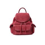 Nube Suede Mini Backpack (Red)