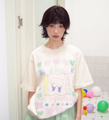 プリントルーズ半袖Tシャツ