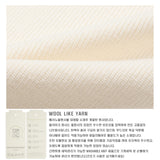 LMN Ronnie Washable Oversized Fit High-Neck Turtleneck Half Zip-Up Knitwear (7 colors)