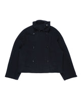  DOUBLE BUTTON WOOL COAT
