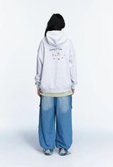 26FW★ Cherry Cake Embroidered Hoodie