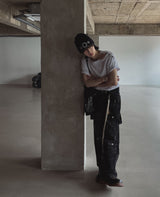 Rogueteen Strap Cargo Denim Pants