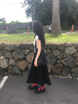 リボンティアードショルダーバッグ