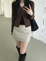 Plan V-Neck Cardigan (4 colors)