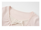 Arina Ribbon Half T-shirt