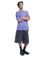 OVERDYED D.L.P SHORTS - GRAY PURPLE