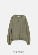 [Unisex] エスニックシースルーカーディガン(3color)